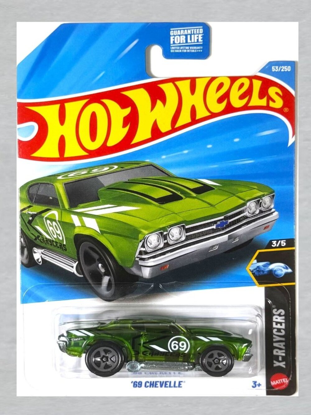 Hot Wheels '69 Chevelle GREEN